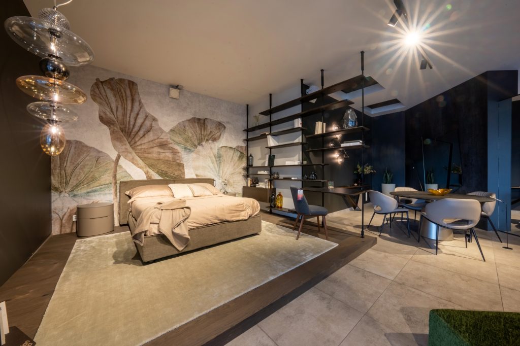 Útulná ložnice pro zimn večery